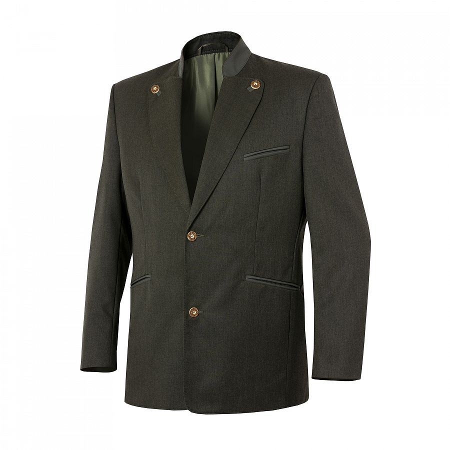 Sako pánské s protizáhybem, stoják zelený, Gabarden Melanž - khaki PETR vel. 54 - Obrázek Sako pánské s protizáhybem, stoják zelený, Gabarden Melanž - khaki PETR vel. 54 - Obrázek